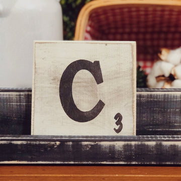 Letter Tile - C