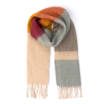 Britts Knits Barcelona Blanket Scarves - Ivory