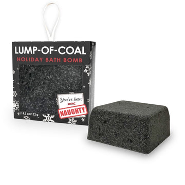 Lump-of-Coal Holiday Bath Bomb