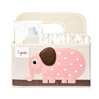 3 Sprouts Elephant Diaper Caddy
