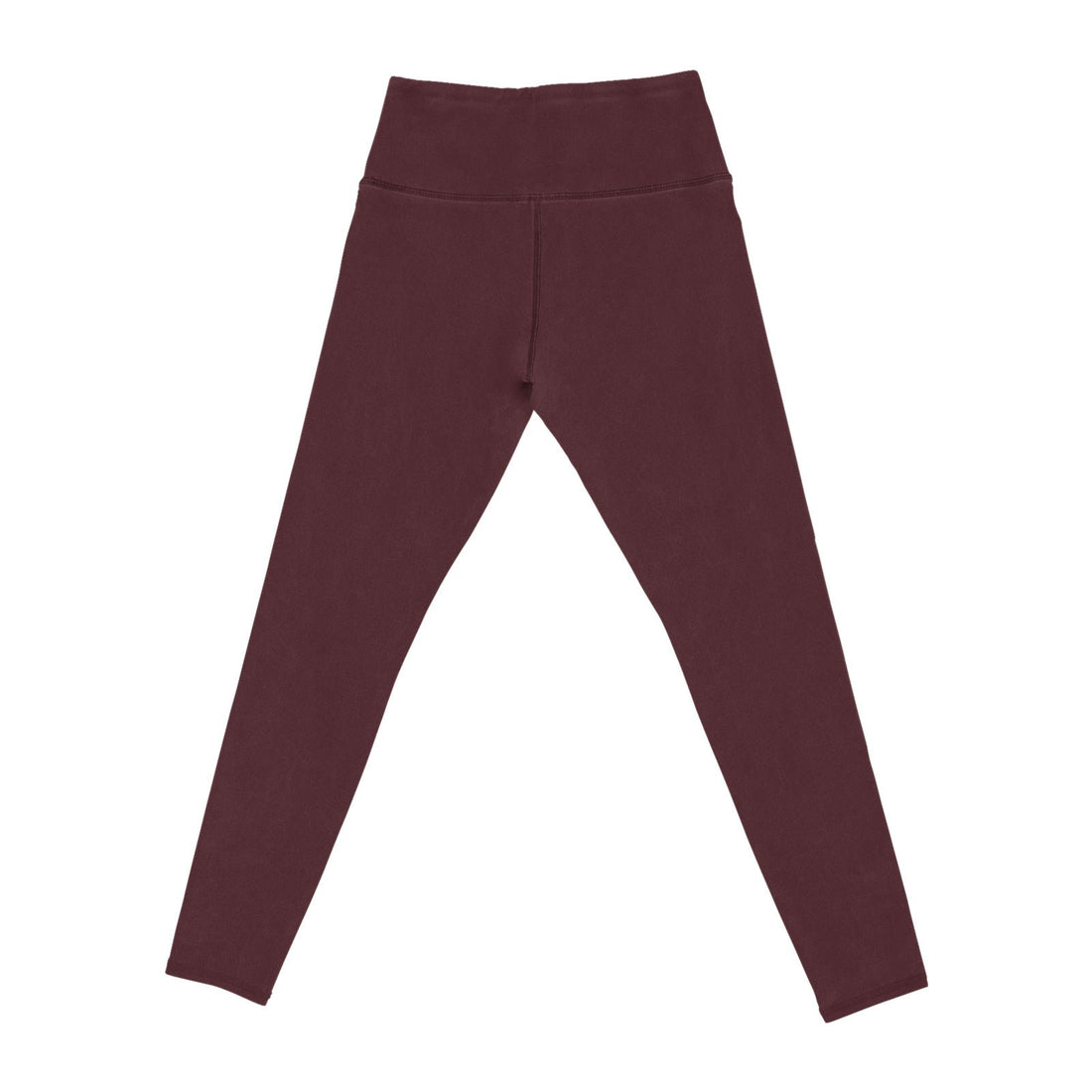 Britt's Knits Basics Fleece-Lined Leggings - Burgundy