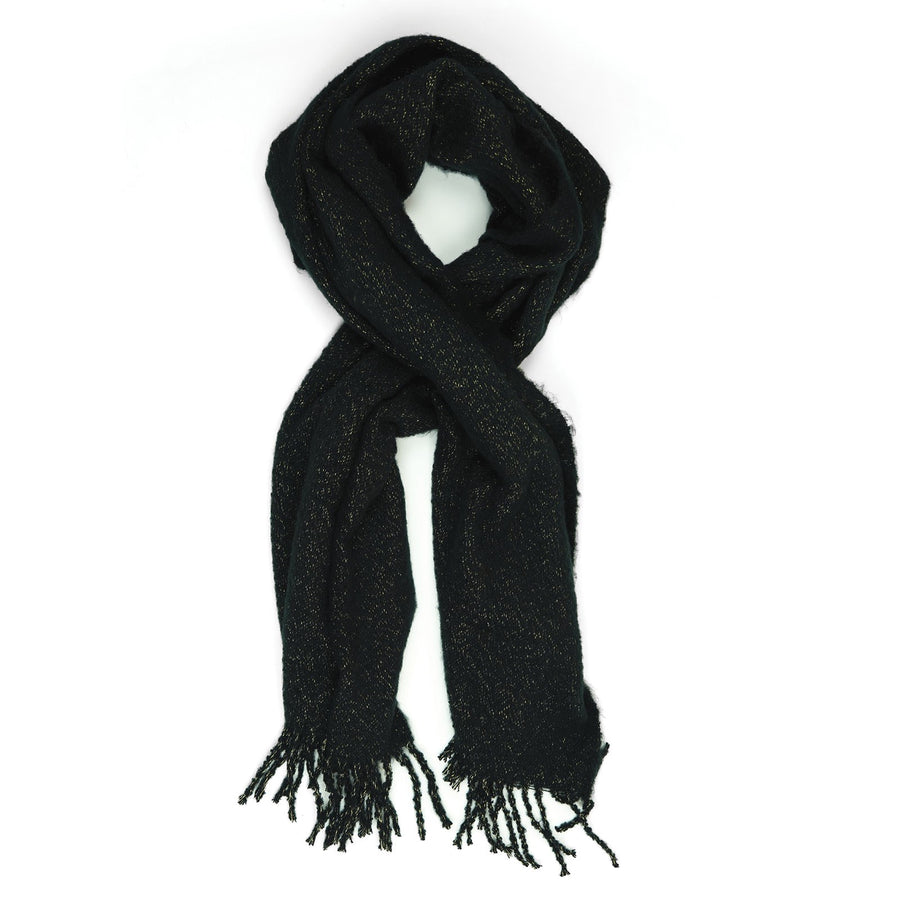 Britt's Knits Stardust Oversized Scarf - Black