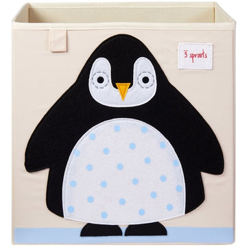 3 Sprouts Penguin Storage Box