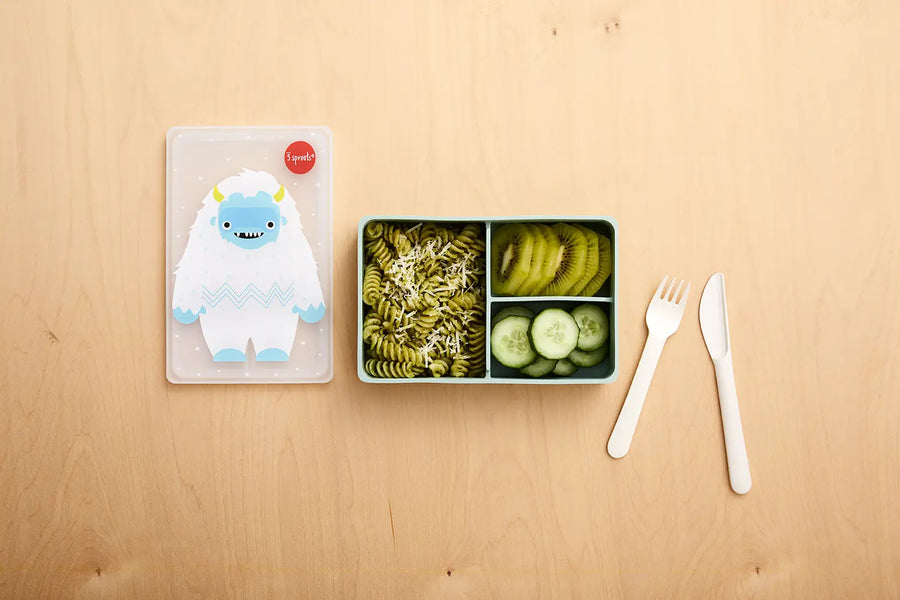 3 Sprouts Yeti Silicone Bento Box