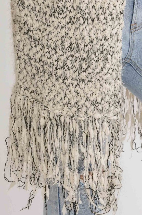 Cuddle Up Fringe Cardigan