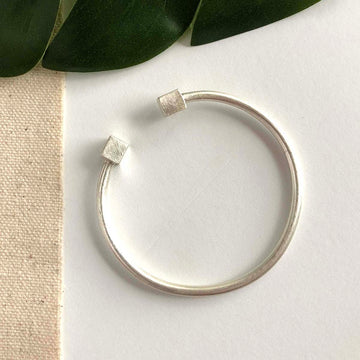 Cubed Cuff - Silver