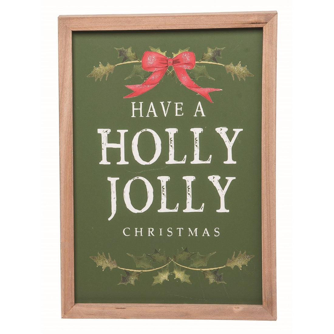 Wood Merry Wall Decor