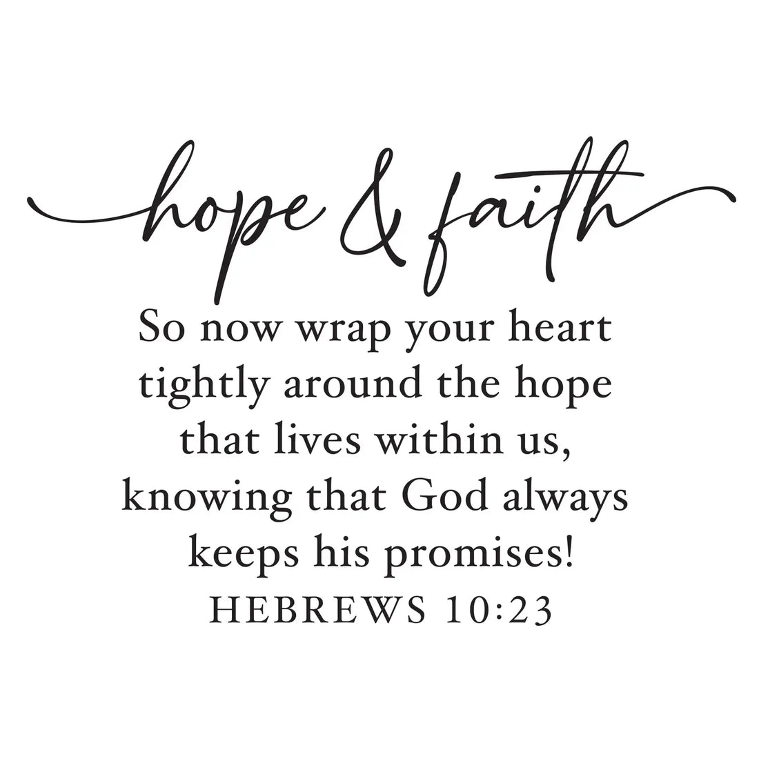 Faith & Hope Garden Mug