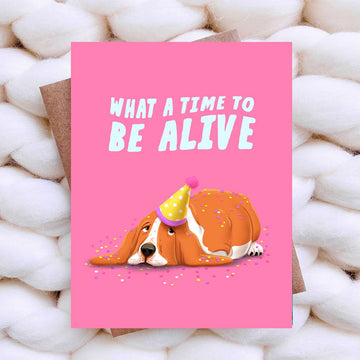What a Time To Be Alive Card
