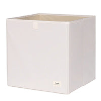 Recycled Fabric Storage Cube - Cream