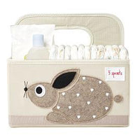 3 Sprouts Rabbit Diaper Caddy