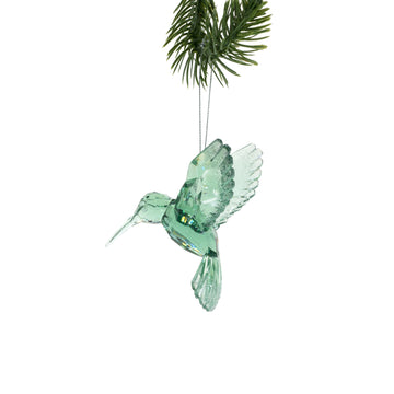Green Hummingbird Ornament