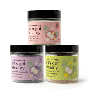 Lemon Lavender - Let's Get Steamy 3-Pack Shower Steamers