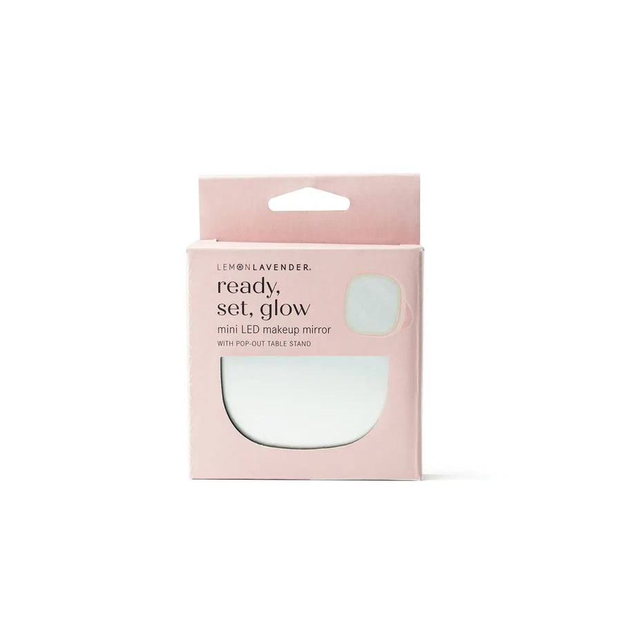Lemon Lavender LED Light-up Mini Mirror