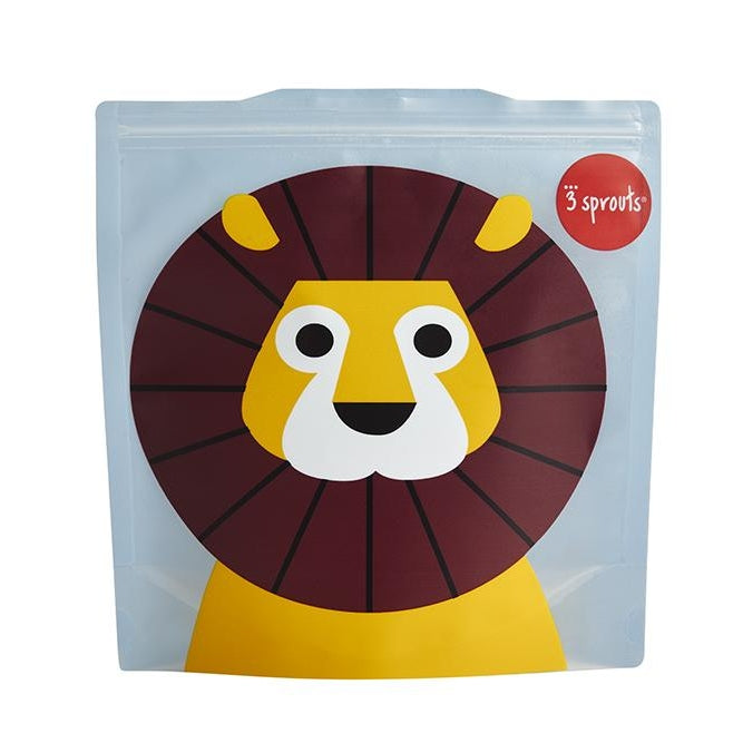 3 Sprouts Lion Sandwich Bag