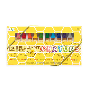 Ooly Brilliant Bee Crayons