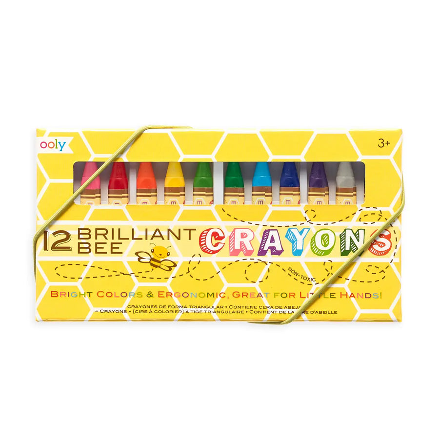 Ooly Brilliant Bee Crayons