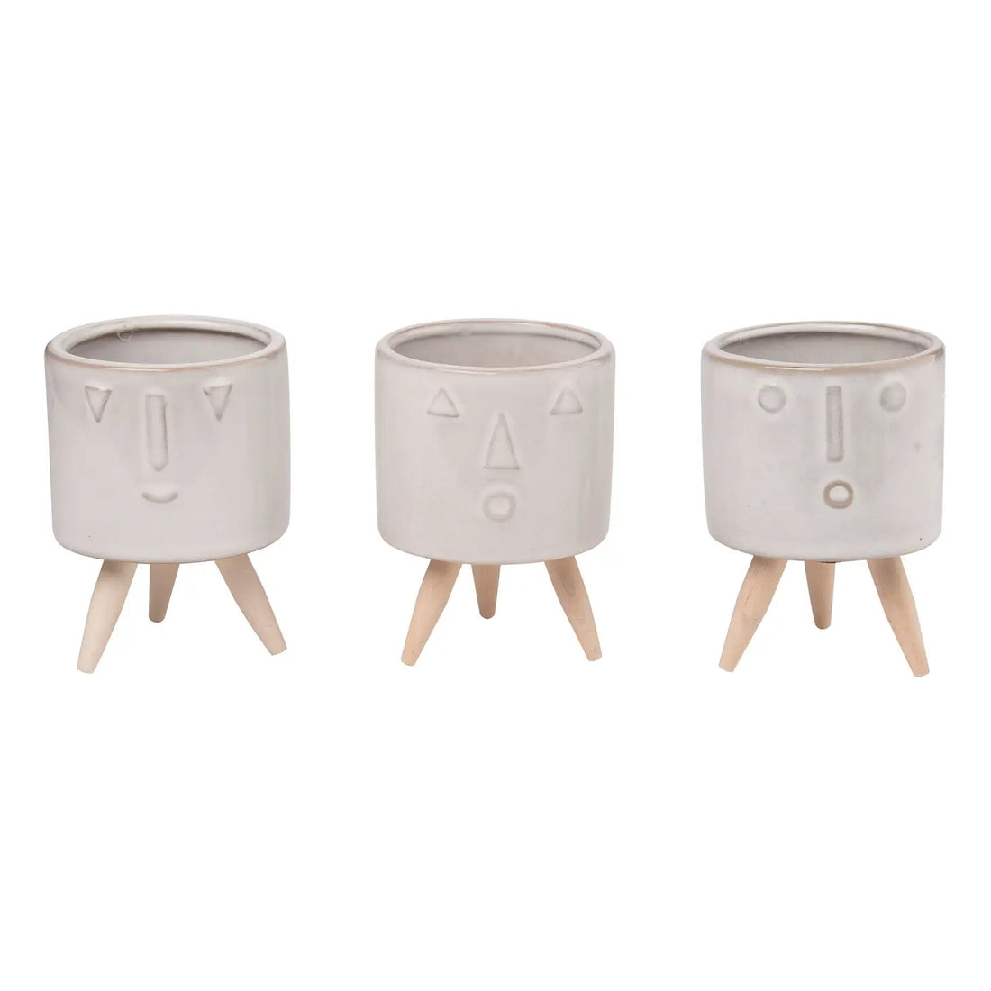 Funny Face Planter - 4"