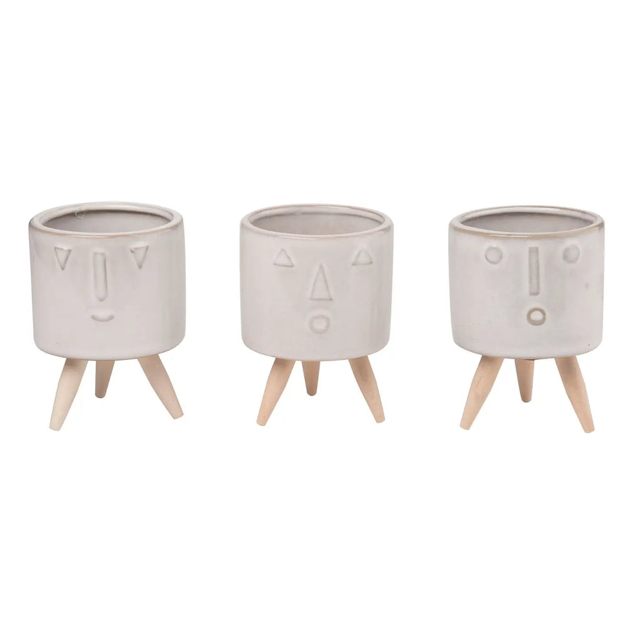 Funny Face Planter - 4"