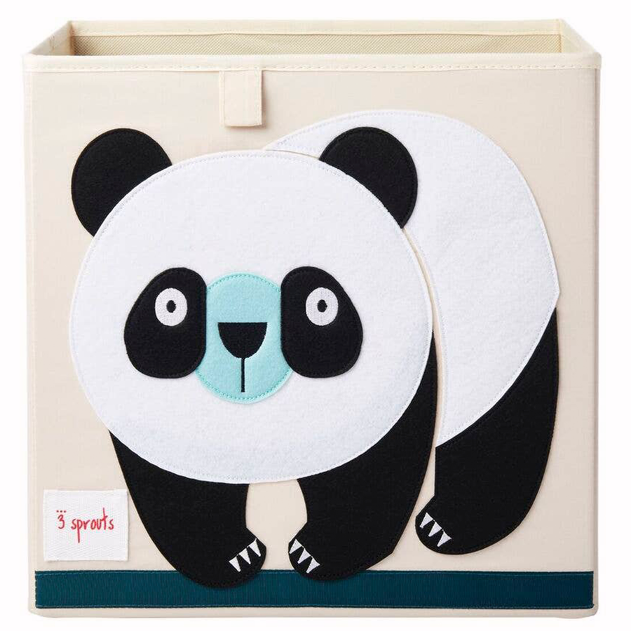 3 Sprouts Panda Storage Box