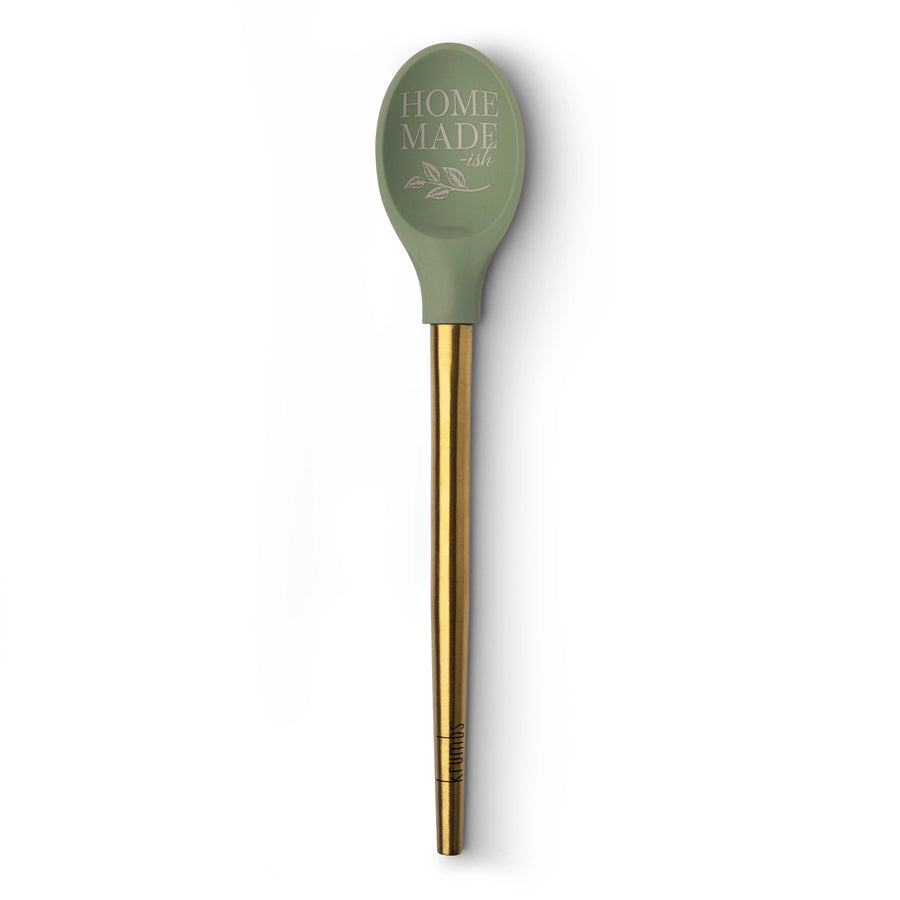 Krumbs Kitchen Elements Spoon w/Metallic Gold Handle