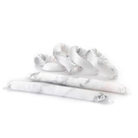 Kitsch Satin Heatless Pillow Rollers 6pc- Soft Marble