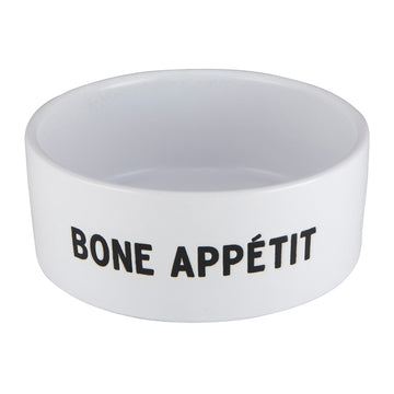 Bone Appetit Ceramic Pet Food Bowl
