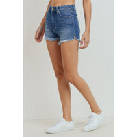 Fray Jean Shorts