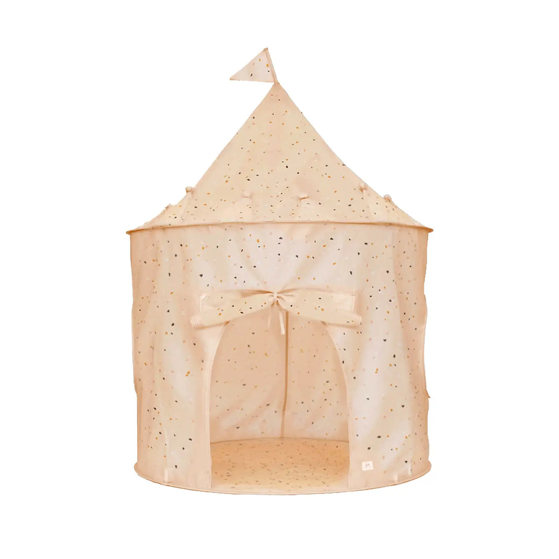 3 Sprouts Recycled Fabric Play Tent Castle - Terrazzo Clay