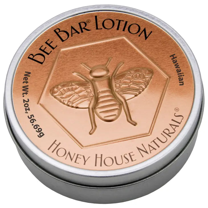 Honey House Naturals Hawaiian Large Bee Bars Solid Lotion Bar