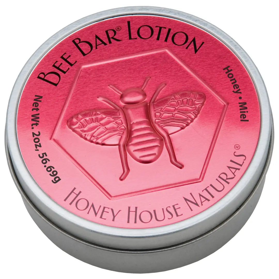 Honey House Naturals Honey Large Bee Bars Solid Lotion Bar