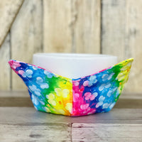 Rainbow Butterflies Bowl Cozy