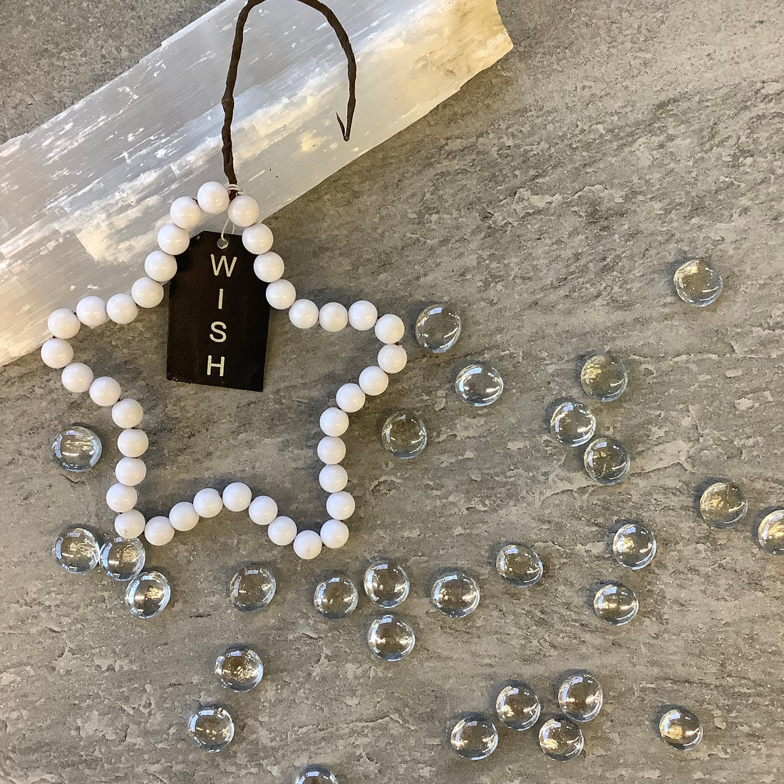 Wish Star Beaded Ornament