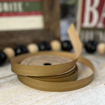Gold Ridged Ribbon