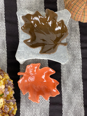 Ceramic Leaf Dish