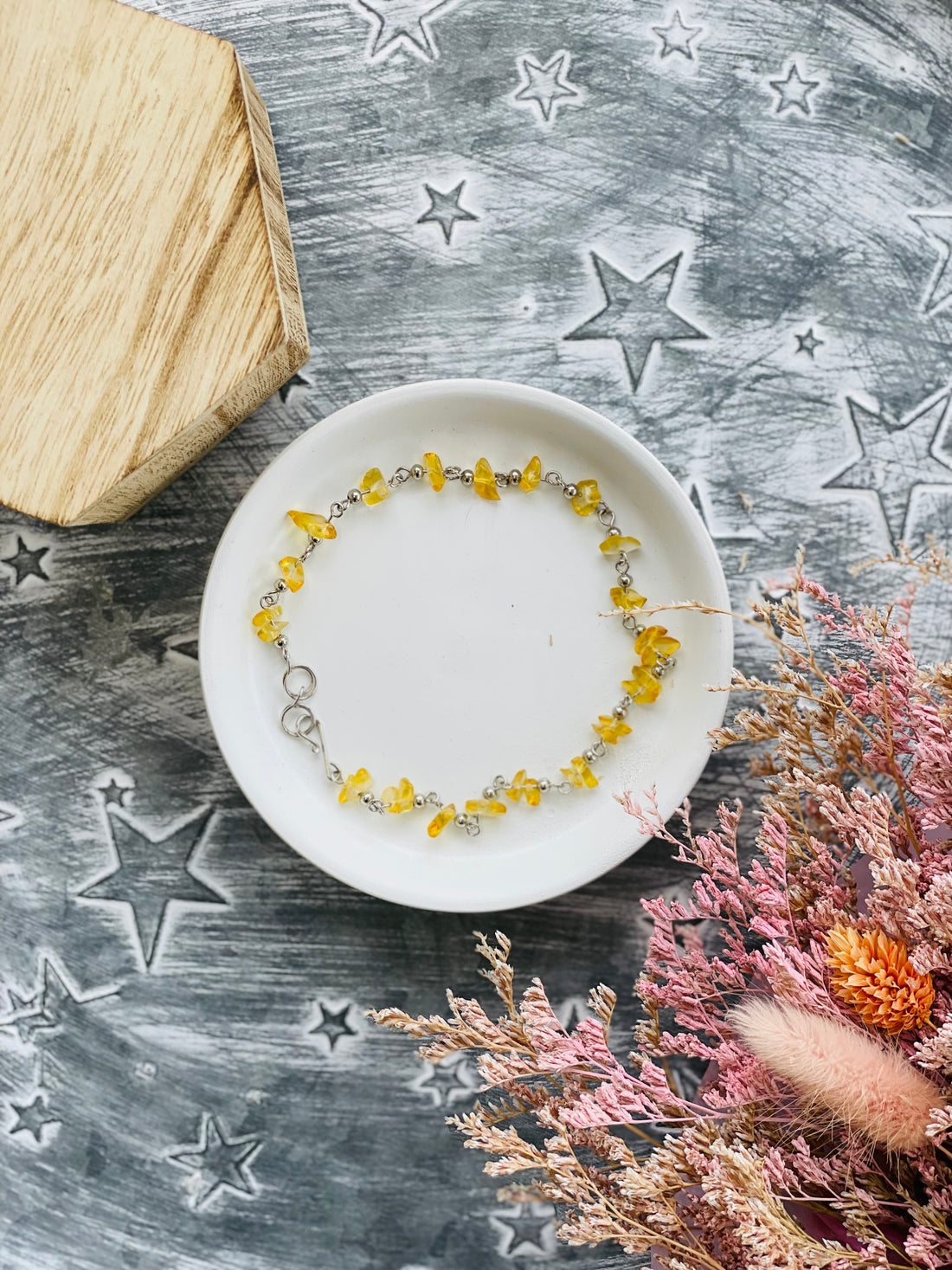 Yellow Crystal Bracelet