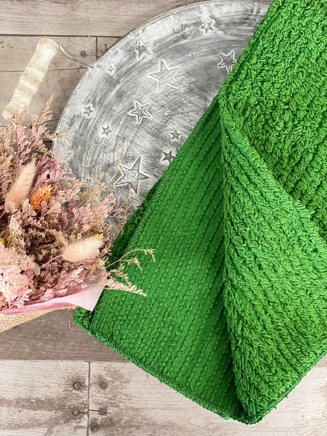 Shaggies Chenille Wash Clothes + Towels - Get Off My Grass