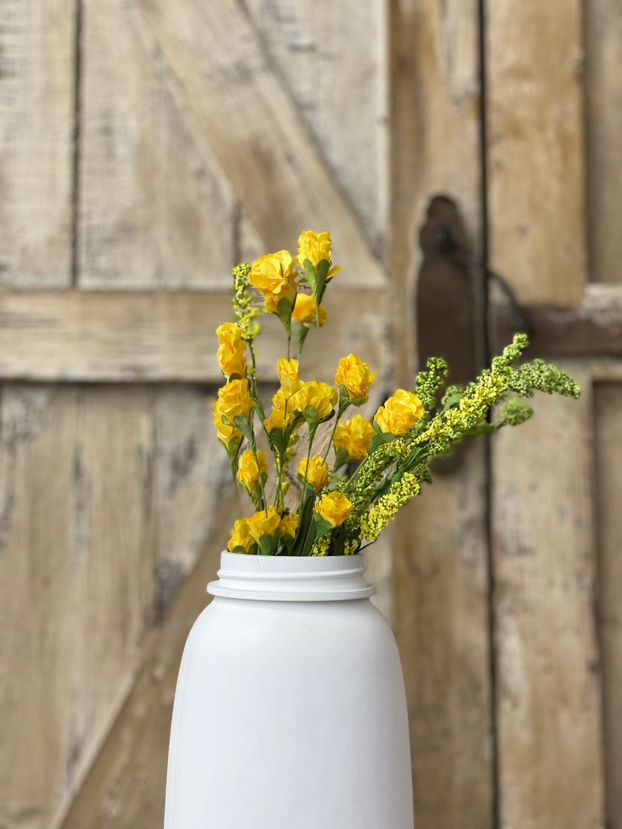 Small Yellow Floral Spray
