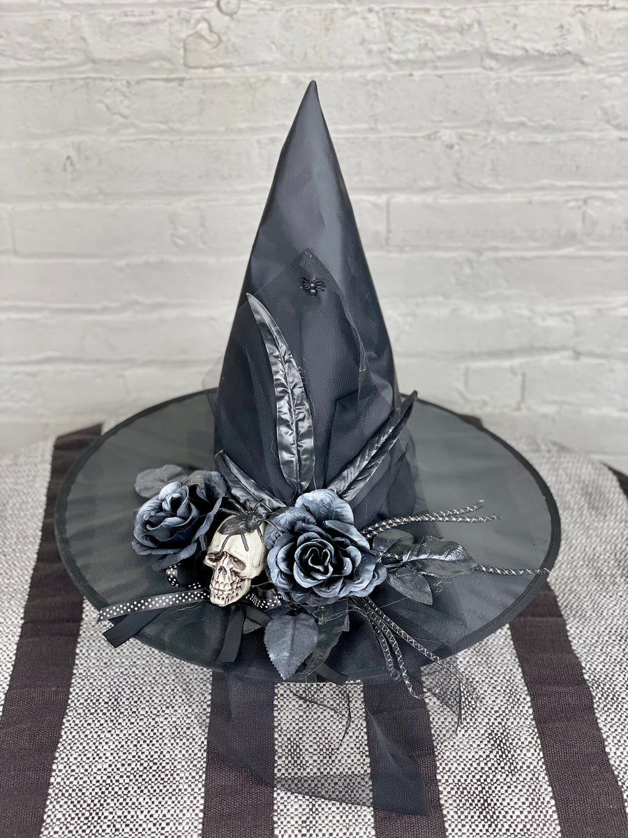 Spooky Skeleton Witch Hat