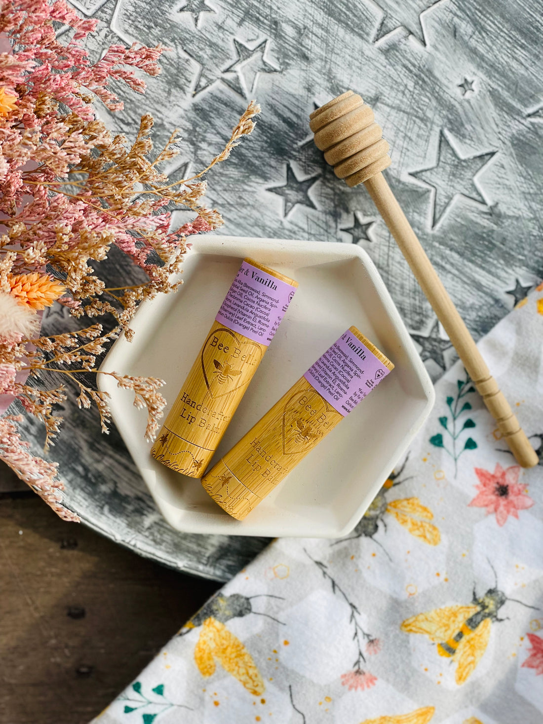 Bee Bella Natural Lip Balm - Lavender and Vanilla