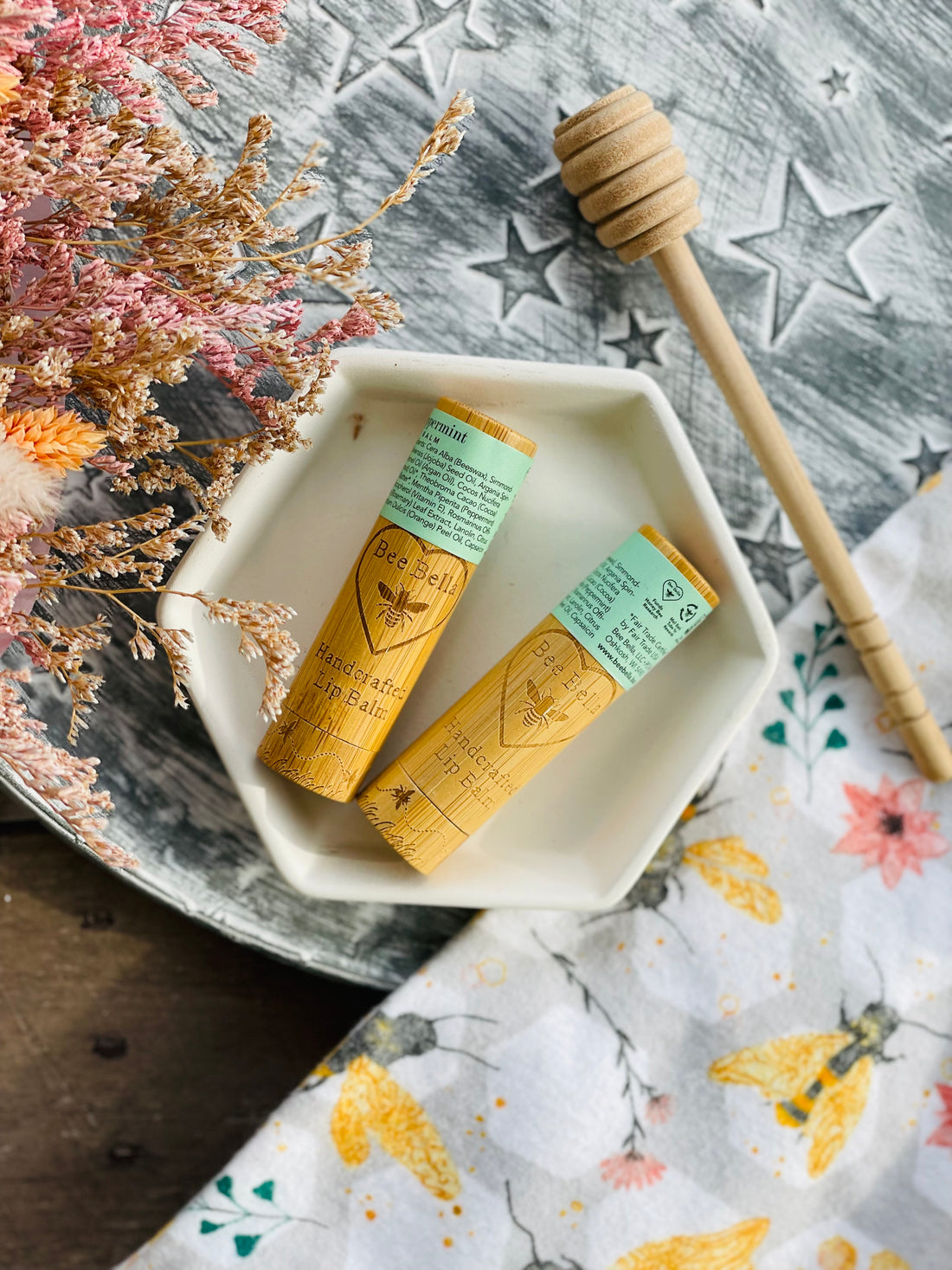 Bee Bella Natural Lip Balm - Peppermint