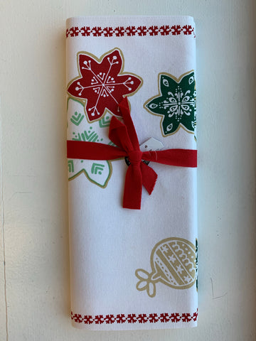 Sugar Cookie Holiday Table Runner