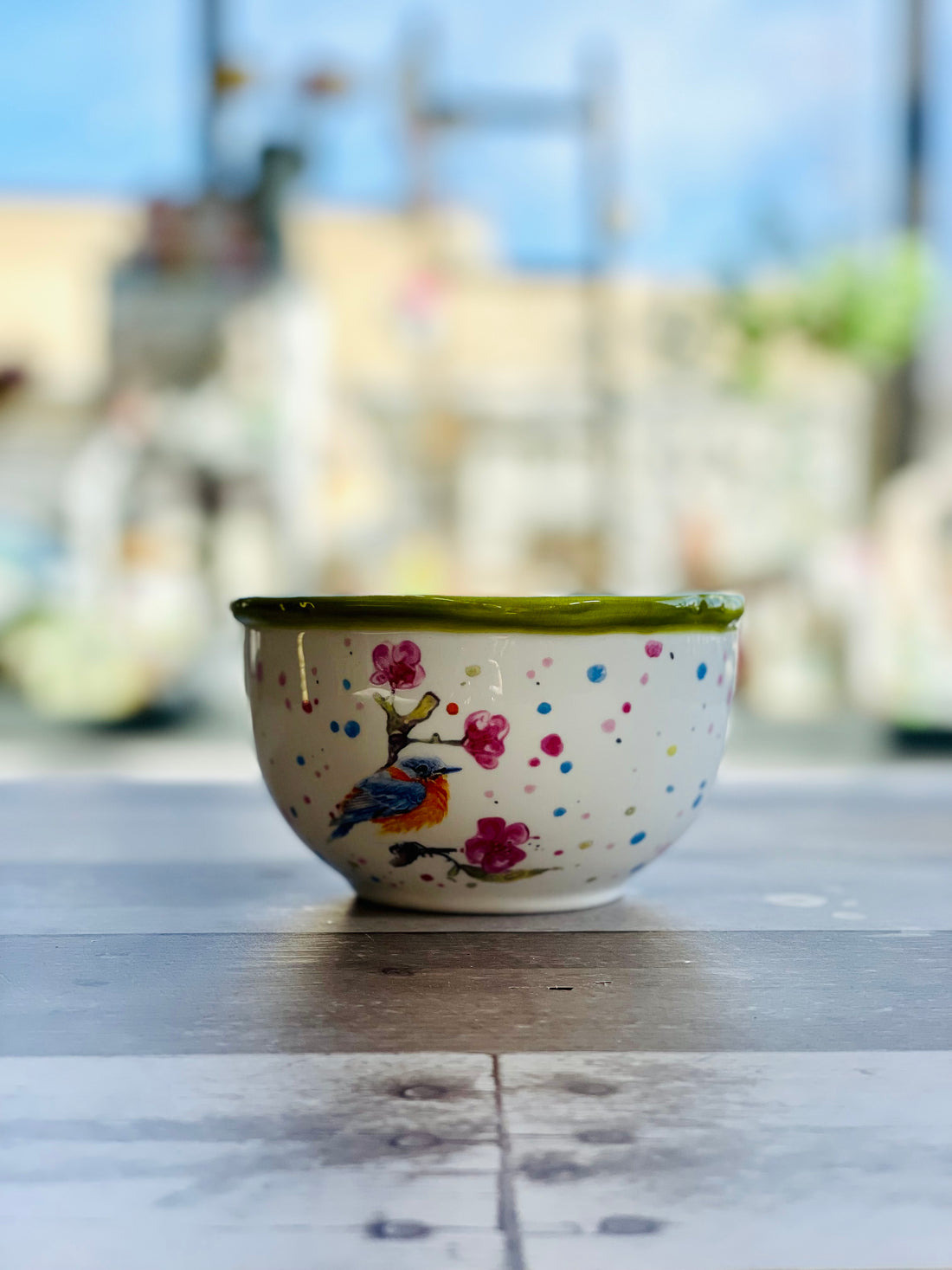 Bird & Cherry Blossom Bowl