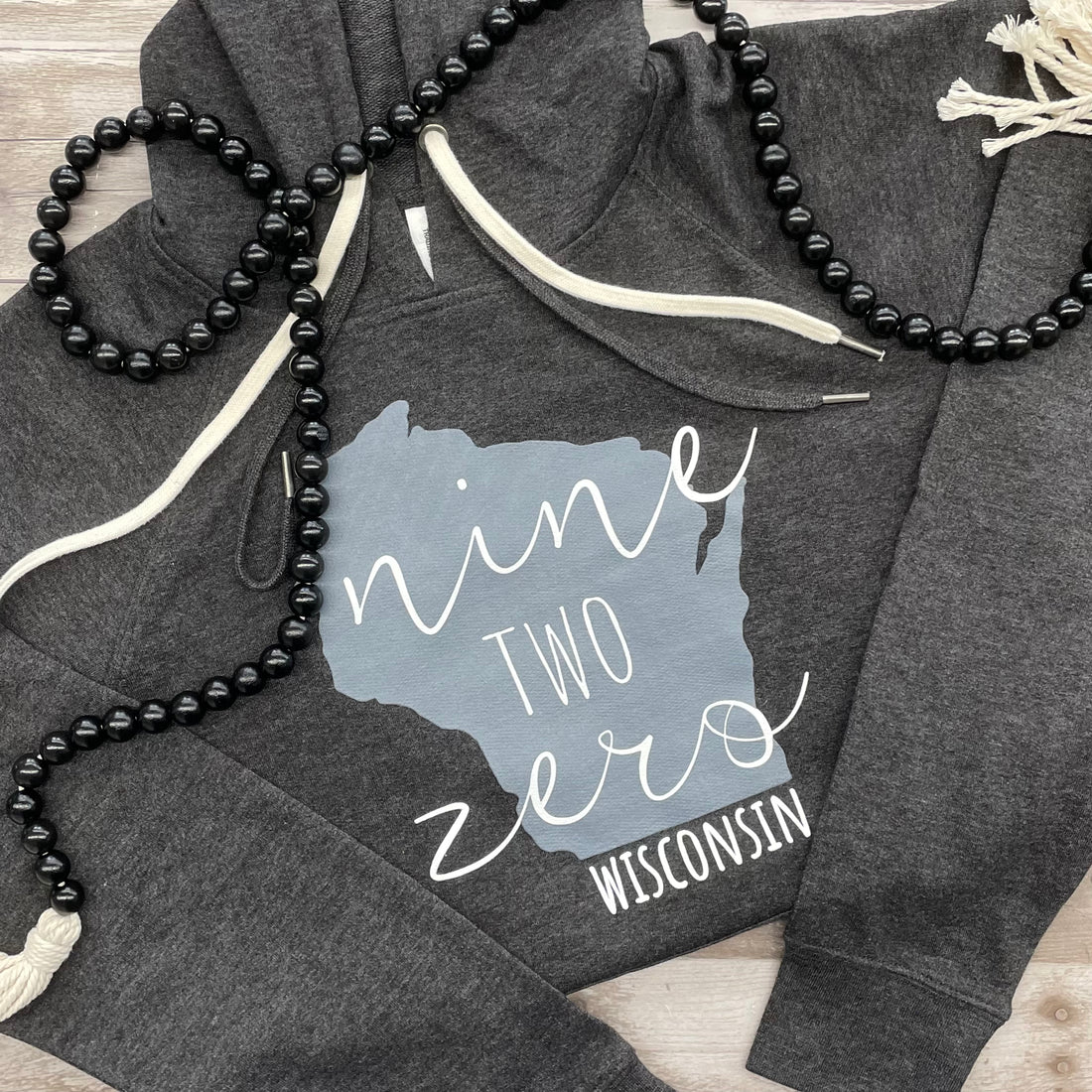 Nine Two Zero Hoodie - Gray