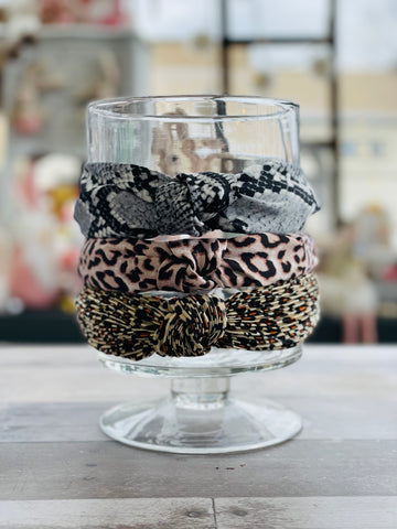 Knotted Headband - Animal Print