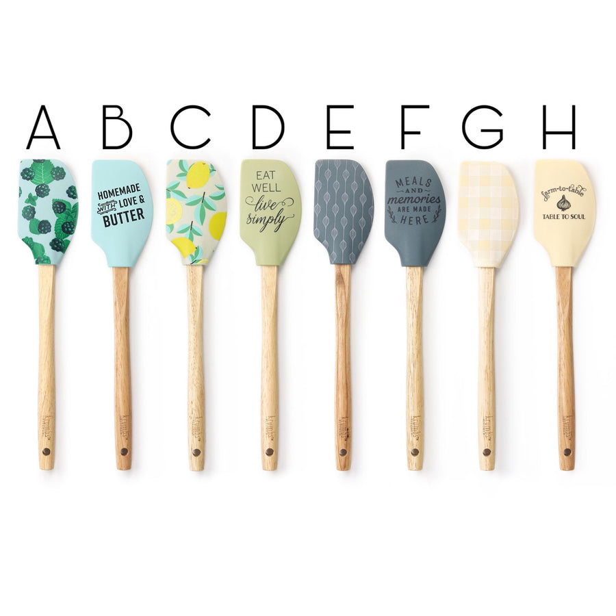 Krumbs Kitchen Homemade Happiness Silicone Spatulas