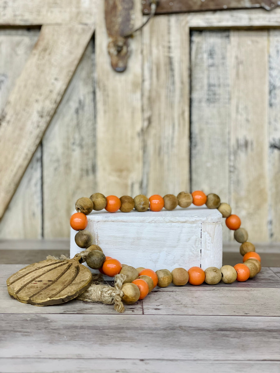 Pumpkin Fall Beads
