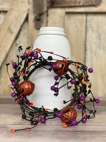 Glitter Halloween Wreath