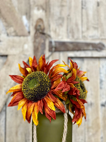 Velvet Sunflower Pick