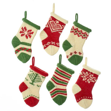 5" Knit Stocking Ornament